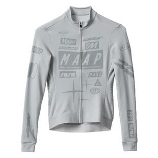 MAAP 男士 Drome 系列 加绒长袖骑行服 冰雾灰