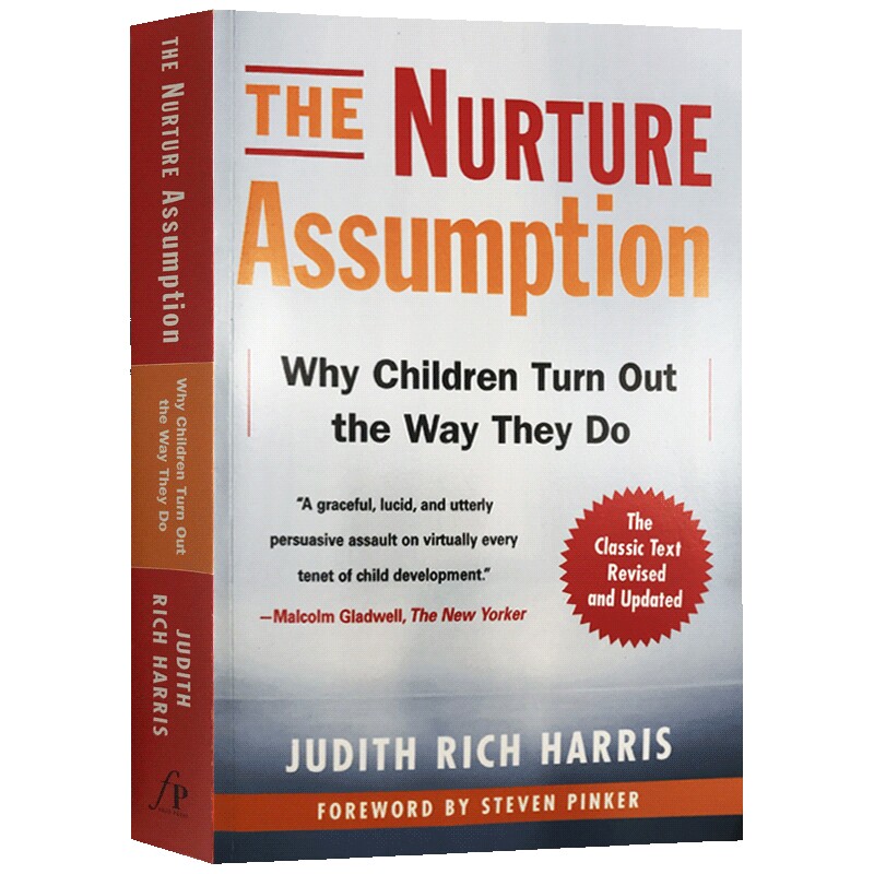 教养的迷思 英文原版书 The Nurture Assumption 英文版进口原版英语心理学书籍 正版现货
