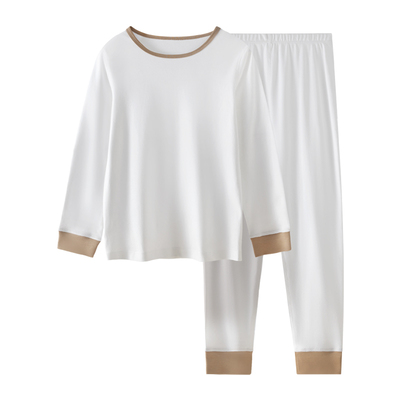 euv儿童全棉秋衣秋裤a类