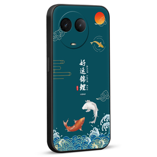 秋昊适用于realmev50s手机外壳rmx3781软硅胶保护套oppo真我v50s网红新款op0p防摔耐脏rmx3781不撞款oopp古风