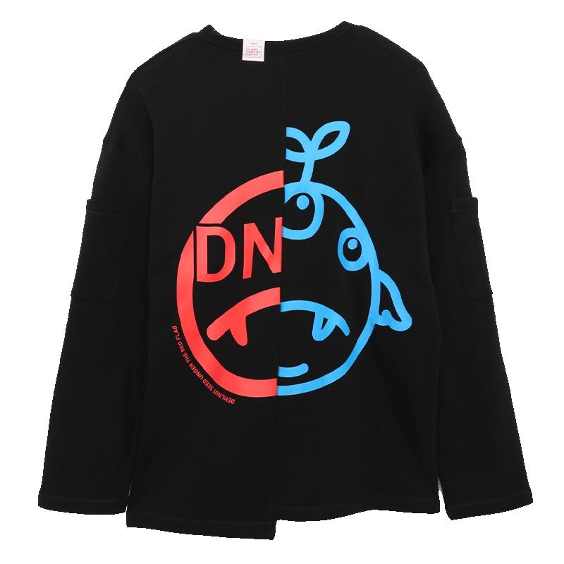 DEVILNUT恶魔男女长袖套头卫衣