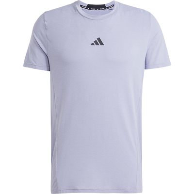 Adidas/阿迪达斯官方正品2025春季男士训练针织透气运动T恤JI5772