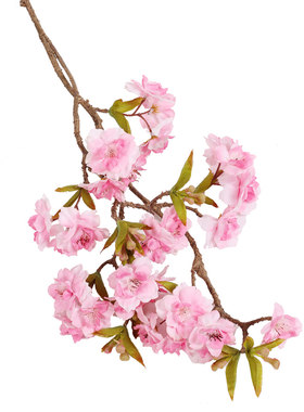 仿真樱花枝插花瓶中式家居装饰