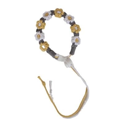 手工编织水杯挂绳饮料绳便携咖啡杯提绳花朵水杯杯套保温杯网兜套