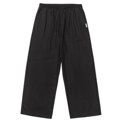 GOGOSOON休闲裤男300g新款春秋垂感舒适纯色直筒宽松青少年长裤Q