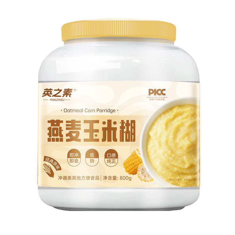 英之素燕麦玉米糊饱腹代餐免水煮