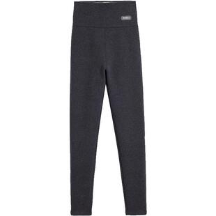 高腰打底裤鲨鱼裤女秋冬加绒加厚羊毛蚕丝保暖外穿灰色瑜伽棉毛裤