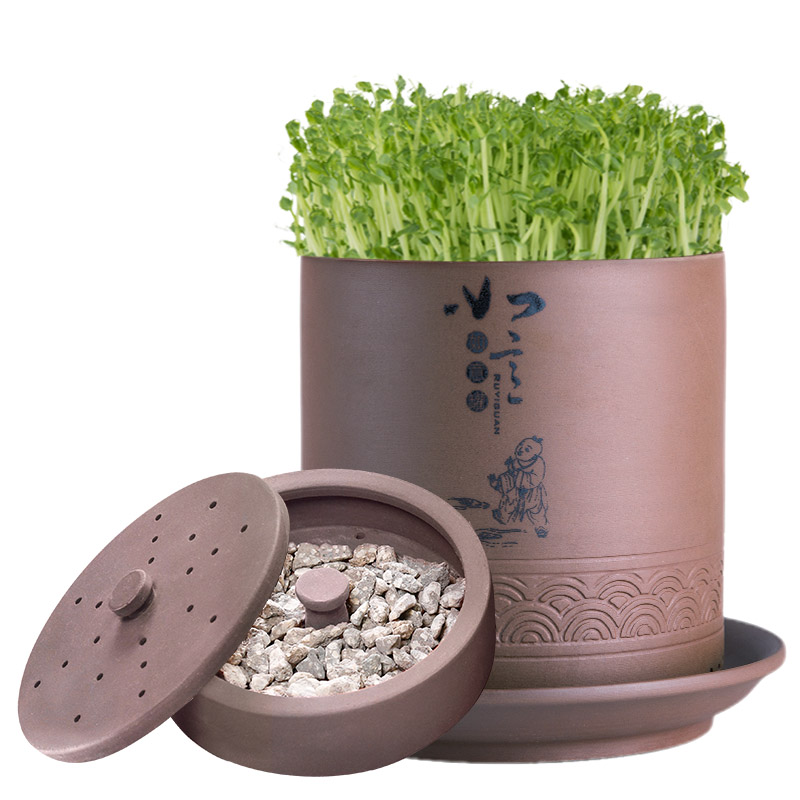非遗钧瓷豆芽罐四季可用高端送礼