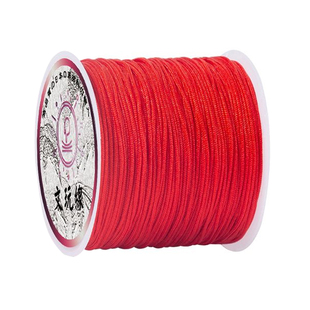 加密72号玉线编织绳手工金店专用手绳项链吊坠手链红绳手工材料线