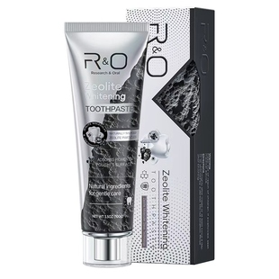RO原装进口沸石美白牙膏去烟渍去黄清新口气牙膏抗牙石正品成人