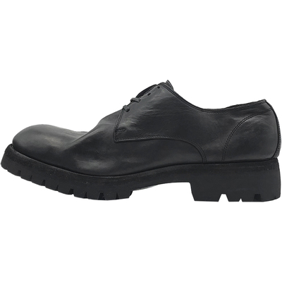 正品GUIDI前拉链210马臀皮靴子