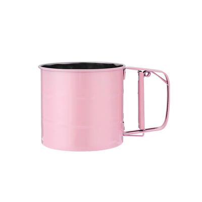 不锈钢半自动杯子面粉筛