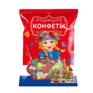 拉迈尔俄罗斯原装进口混合糖多口味糖果巧克力糖礼品年货喜糖零食