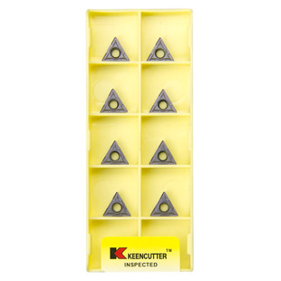 数控小刀片TCMT110204三角形不锈钢专用车床机夹单面090204刀粒