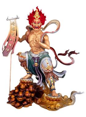 圆通铜供奉中式桌面面然大士