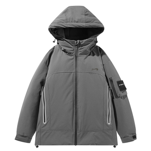 贵人鸟大码羽绒服男款冬季2025年新款加厚夹克外套男爸爸冬装棉服