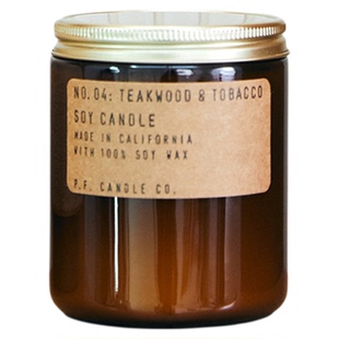 【大罐204g】pfcandleco手工大豆蜡木质调小众风香薰马嘉祺同款