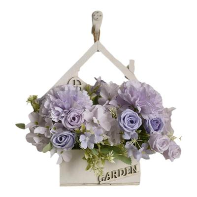 客厅卧室墙面仿真花卉壁挂装饰