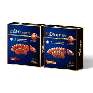 王家渡川味香肠 正宗四川非烟熏风干川味麻辣香肠350g