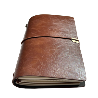 探伟A6随身复古绑绳款旅行手账本