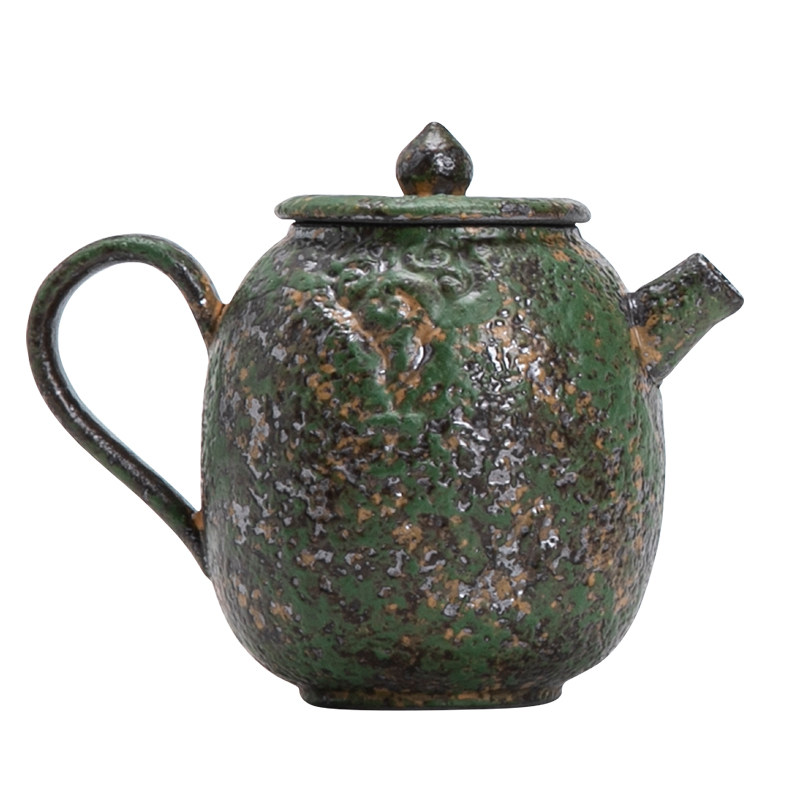 老岩泥泡茶壶茶水壶复古粗陶单壶