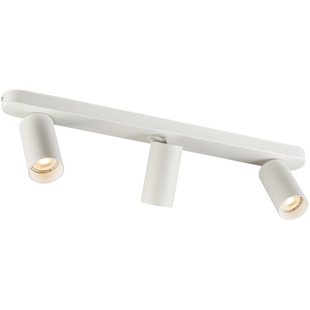 三头射灯明装吸顶防眩光多头轨道灯客厅卧室过道长条线性免导轨灯