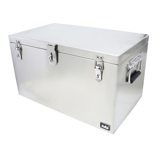 大仙不锈钢工具箱加厚防水家用工地特大号304不锈钢收纳箱子定做