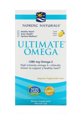 美国ultimate180粒欧米伽鱼油