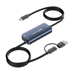 阿卡西斯typec视频采集卡直播专用手机ipad平板笔记本高清相机汽车载投屏usb适用switch/ps5/ns游戏机转接器