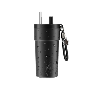 STELLATA保温杯男生款新年礼物送男友女生高颜值吸管水杯咖啡杯子