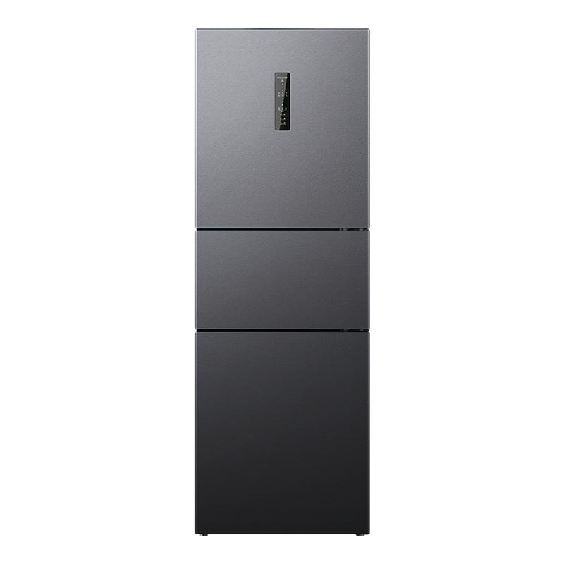美菱269L三开门一级变频家用风冷无霜小型电冰箱节能BCD-269WP3CX