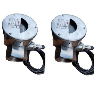 油流信号器YSZ-20管道流量发讯监视钢化玻璃交直流24v220