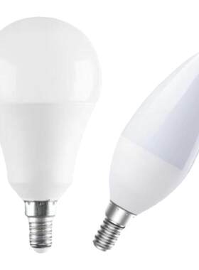 led球泡灯E14小螺口尖泡