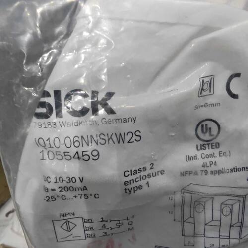 议价SICK西克接近开关 IQ10-06NNSKW2S，德国原装