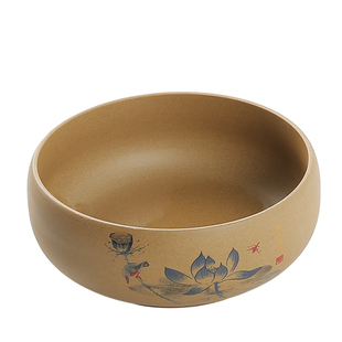 大号陶瓷茶洗有盖水洗家用小号水盂笔洗茶具配件特大洗茶杯盆器皿