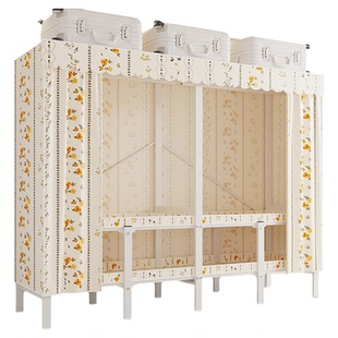 免安装衣柜家用卧室单人小户型折叠衣柜出租房用简易衣柜结实耐用