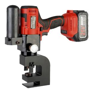 光伏支架专用冲孔机开孔器打孔器C型钢分体式 整体式手持锂电便携