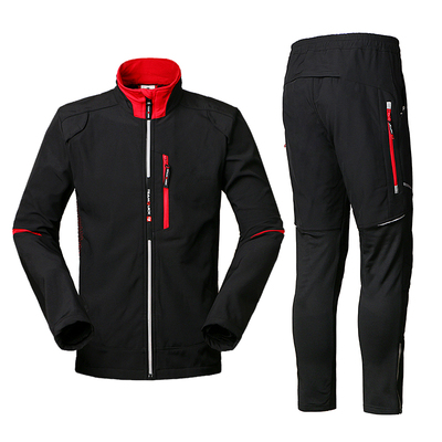 男士软壳冲锋衣秋冬加绒加厚