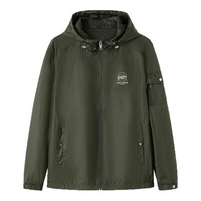 KARL LAGERFELD卡尔拉格斐25秋季款商务休闲夹克男士外套老佛爷