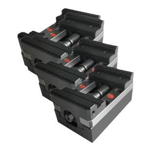 无双K系列自定心精密四轴虎钳批量快换软爪多功能小台钳机床夹具