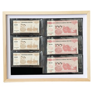 实木收纳展示相框钱币纸币收纳展示框机票收纳邮票收纳相框挂墙