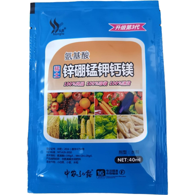 稀土氨基酸钙镁硼锌瓜果蔬菜增产