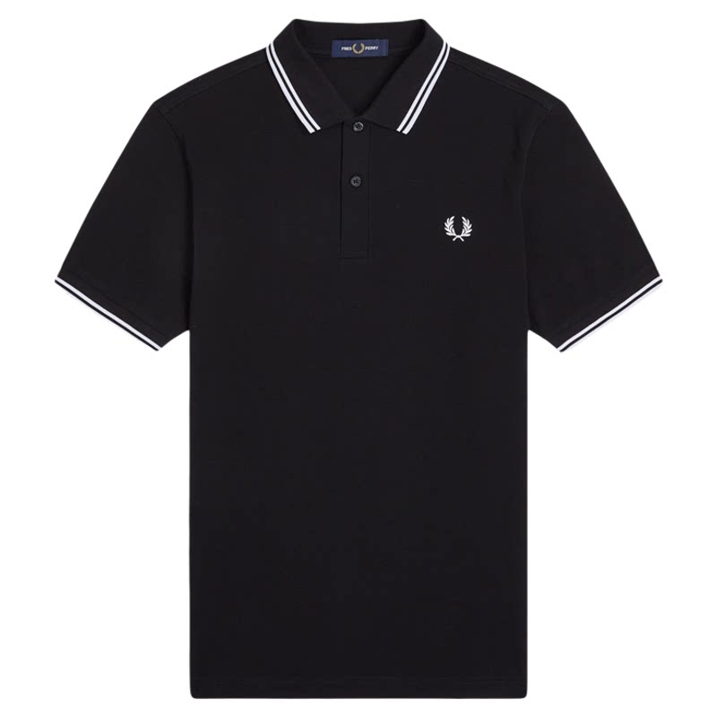 FREDPERRY男麦穗翻领短袖polo衫