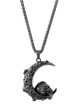 钛钢龙骨链男女不掉色项链