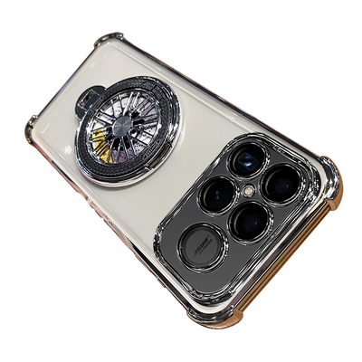 适用红米k90promax手机壳小米redmik90透明保护硅胶套pro带镜头膜四角全包气囊防摔软壳redmi男女max新款支架