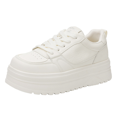 达芙妮厚底增高百搭休闲板鞋女