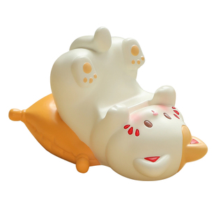 创意猫咪手机支架摆件可爱办公桌面工位装饰解压治愈生日礼物女生