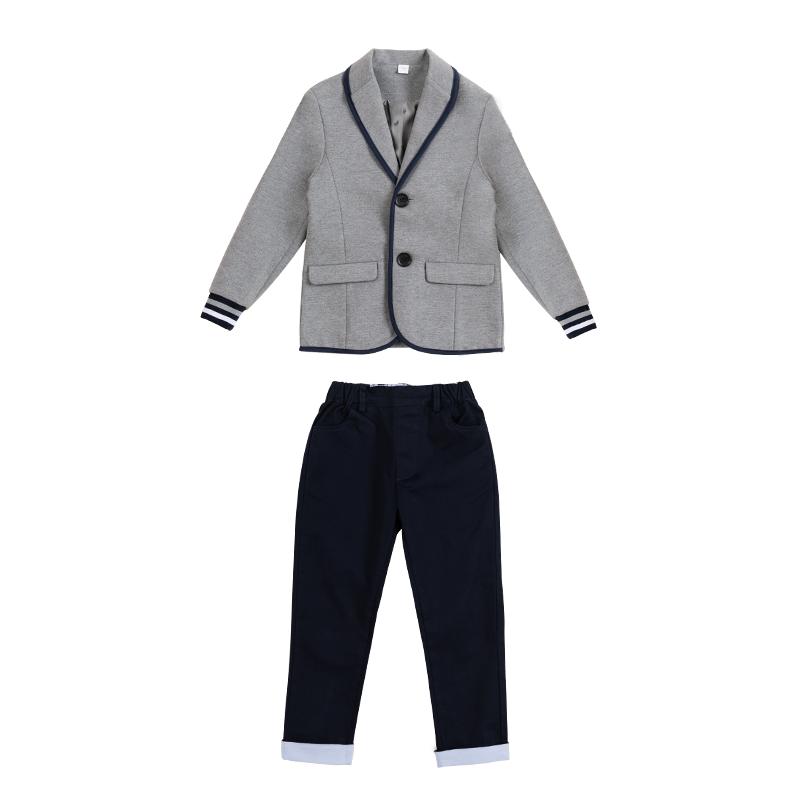 西装班服小学生校服男女童三件套装春秋冬季英伦学院风幼儿园园服
