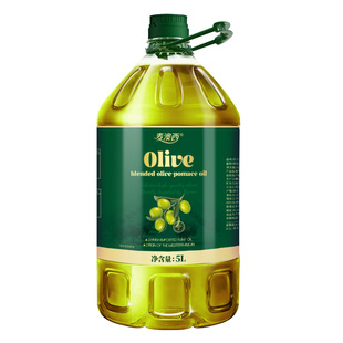 西班牙进口5L取自油橄榄含特级初榨家用食用油低健身脂官方正品