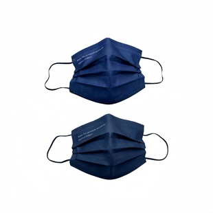 新款一次性口罩独立包装透气无异味高颜值藏蓝色海军蓝男女适用